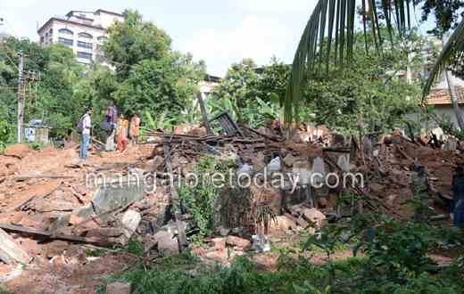St Aloysius College demolishes poor family house